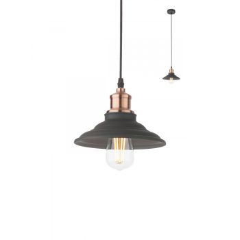 SPINNER függőlámpa, matt fekete/antik bronz, REDO-01-1292