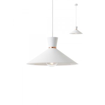   KIMONO modern konyhai függőlámpa, matt fehér, REDO-01-1459
