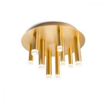   PALOS Modern LED mennyezeti lámpa matt réz, 3888 lumen, REDO-01-2039