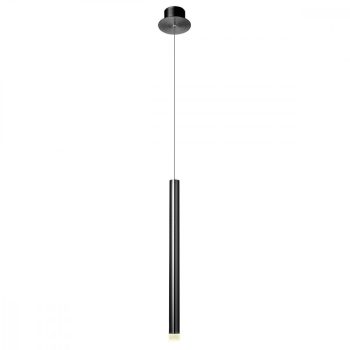   PALOS Modern LED függőlámpa fekete, 432 lumen, REDO-01-2045