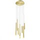 PALOS Modern LED csillár matt réz, 3456 lumen, REDO-01-2050
