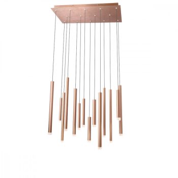   PALOS Modern LED csillár matt bronz, 6048 lumen, REDO-01-2055