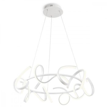   GODART Modern LED csillár matt fehér, 5520 lumen, REDO-01-2104