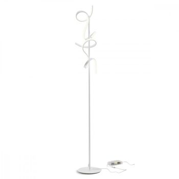   GODART Modern LED állólámpa matt fehér, 2184 lumen, REDO-01-2107