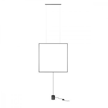   SLICK Modern LED függőlámpa matt fekete, 3726 lumen, REDO-01-2136