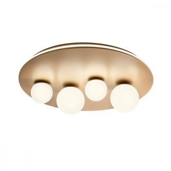   CORUM LED mennyezeti lámpa, modern, REDO 01-2467, arany, 7567 lm