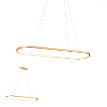 LAP függőlámpa, modern, bronz, REDO 01-2524