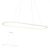 LAP függőlámpa, modern, matt fehér, REDO 01-2526