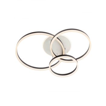   CONNECT Mennyezeti lámpa, modern, matt fehér, matt fekete, REDO 01-2632