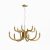 LUXOR LED csillár modern, REDO, 01-3228