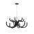 LUXOR LED csillár modern, REDO, 01-3230
