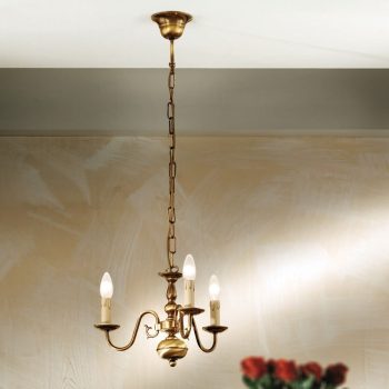   Flamand csillár, klasszikus, patina ORION-Molecz LU 1283/3 Patina