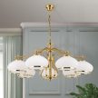 Empire csillár, klasszikus, ORION-MOLECZ LU 1460/7 gold/385 opal-gold