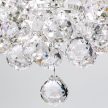 Klassisch csillár, klasszikus-kristály, ORION-MOLECZ LU 2324/6/52 chrom/klar
