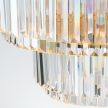 PRISM csillár, Modern kristály, ORION-MOLECZ LU 2415/55 gold    (LED80W/6400lm/3000K)