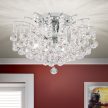 Klassisch mennyezeti lámpa, klasszikus-kristály, ORION-MOLECZ DLU 2324/6/52 chrom/klar