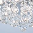 GLORIA mennyezeti lámpa, Modern kristály, ORION-MOLECZ DLU 2378/9/62 chrom    (exkl. 9xG9/28W)