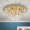 CELESTE modern kristály mennyezeti lámpa, Orion-Molecz-DLU 2516/45 gold (exkl. 6xG9/40W)