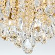 CELESTE modern kristály mennyezeti lámpa, Orion-Molecz-DLU 2516/75 gold (exkl. 12xG9/40W)