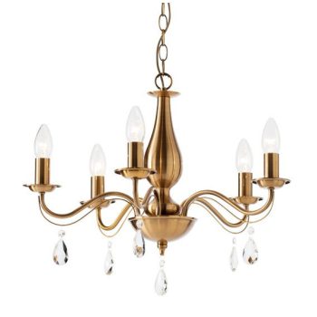 FABIOLA csillár, antik réz, 11147, REDO-02-712