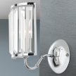 GSTAAD fali lámpa, Modern kristály, ORION-MOLECZ WA 2-1352/1 chrom  (1xE14)