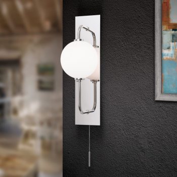   PIPES fali lámpa, Minimál, ORION-MOLECZ WA 2-1359/1 nickel/503 (exkl. G9/LED)