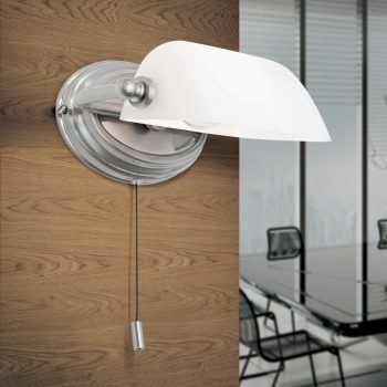   HARVARD klasszikus falilámpa, Orion-Molecz WA 2-1370/1 satin/opal (1xE14)