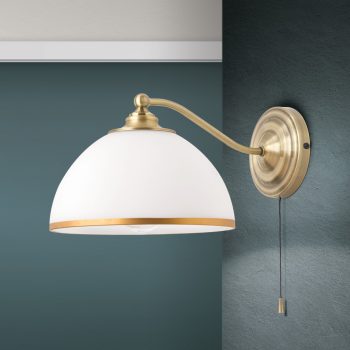   OLD LAMP fali lámpa ,Klasszikus, ORION LEUCHTEN-MOLECZ WA 2-1371/1 Patina