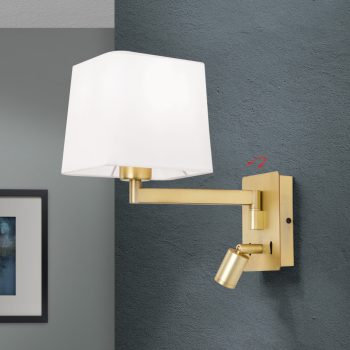   CARLTON fali lámpa ,Klasszikus, ORION LEUCHTEN-MOLECZ WA 2-1469/1 MS-matt