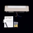 BERNHARD modern falilámpa, Orion-Molecz WA 2-1471 satin (LED15W/1400lm/3000K)