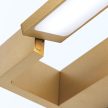 MARILYN modern fürdőszobai tükörmegvilágító, Orion-Molecz Soff 3-480 gold (LED18W/1700lm/3000K)