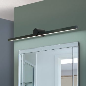   BEAUTY LED fürdőszobai tükörvilágítás ,Minimál, ORION LEUCHTEN-MOLECZ Soff 3-585 schwarz