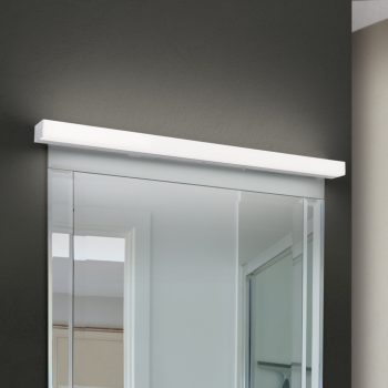   HORIZON modern fürdőszobai tükörmegvilágító, Orion-Molecz Soff 3-588 chrom (LED18W/1800lm/2CCT)