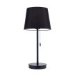 LUDWIG asztali lámpa ,Minimál, ORION LEUCHTEN-MOLECZ LA 4-1205/1 schwarz    (1xE27)