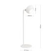 KERBY modern asztali lámpa, Orion-Molecz LA 4-1316 weiß (LED2W/150lm/CCT)
