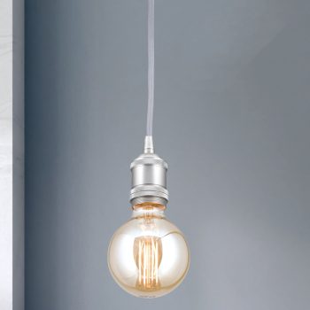   JAILHOUSE Vintage függőlámpa, Orion-Molecz HL 6-1648/1 satin (1xE27)