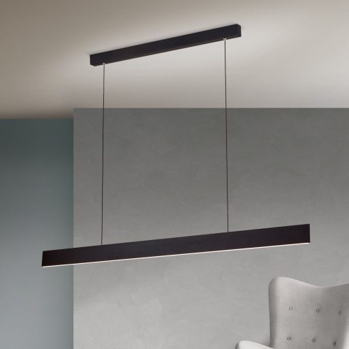 GIDEON LED függőlámpa, fekete, modern, ORION HL6-1695 schwarz