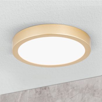  LERO modern mennyezeti lámpa, Orion-Molecz-DL 7-622/18 go-matt (LED15W/1300lm/3000K