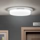 LEROX mennyezeti lámpa, Modern, ORION-Molecz-DL 7-668/20 chrom/opal-matt (LED21W/1300