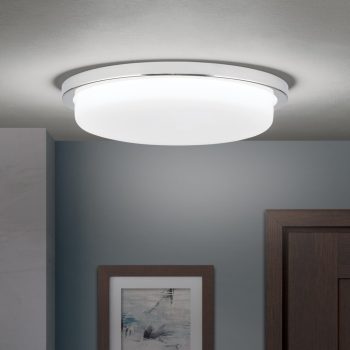  LEROX mennyezeti lámpa, Modern, ORION-Molecz-DL 7-669/30 chrom/opal-matt (LED29W/2100
