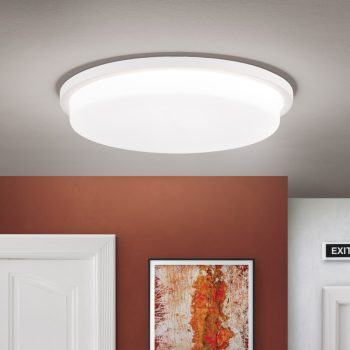  LEROX modern mennyezeti lámpa, Orion-Molecz-DL 7-670/40 weiß/opal-matt (LED36W/2600l