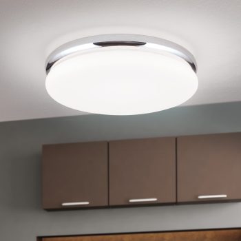   JAMES mennyezeti lámpa, Klasszikus, ORION-Molecz-DL 7-678/32 chrom/opal (LED24W1300lm3000