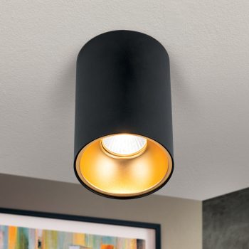   STARLIGHT modern mennyezeti lámpa, Orion-Molecz-DL 7-681 schwarz (exkl. GU10/max. 50W)