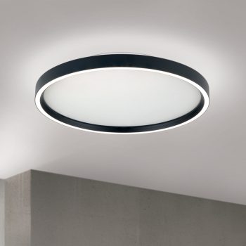   MASCA modern mennyezeti lámpa, Orion-Molecz-DL 7-697/40 schwarz (LED36W/2750lm/CCT)