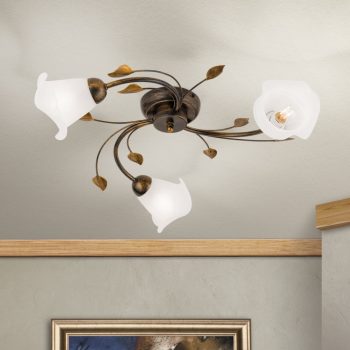   SISI mennyezeti lámpa ,Florentín, ORION LEUCHTEN-MOLECZ DL 7-788/3 Antik