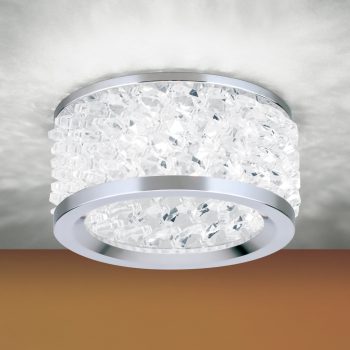   KORB modern spotlámpa Orion-Molecz Str 10-461 chrom/EBL (exkl. GU10/50W)