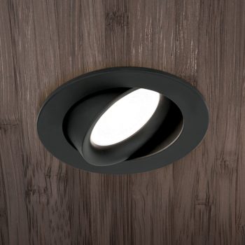   CHOICE modern spotlámpa Orion-Molecz Str 10-472 schwarz/EBL (exkl. GU10/50W)