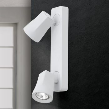   AURORA modern spotlámpa Orion-Molecz Str 10-486/2 weiß (exkl 2xGU10/max 35W)