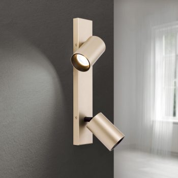   SEAN modern spotlámpa Orion-Molecz Str 10-493/2 gold-matt (exkl. GU10/13W)