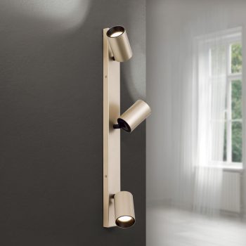   SEAN modern spotlámpa Orion-Molecz Str 10-493/3 gold-matt (exkl. GU10/13W)